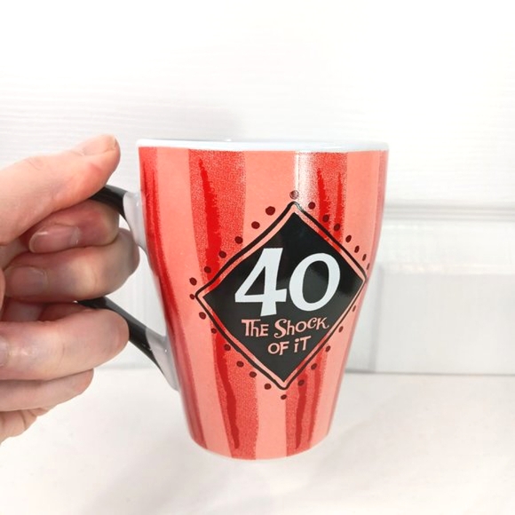 40th Birthday Mug Cup 12 Oz Ceramic Gift NWOT - Picture 5 of 12